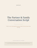 Family Conversation Script